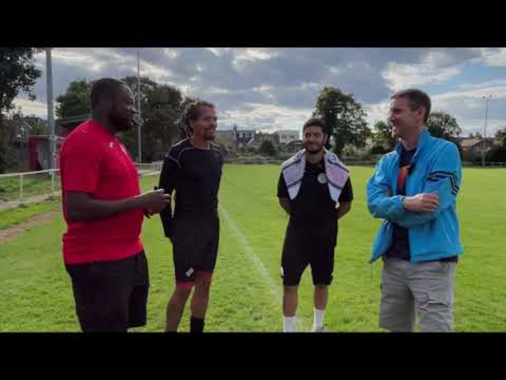 Clapton CFC vs Dunmow Town post-match interview