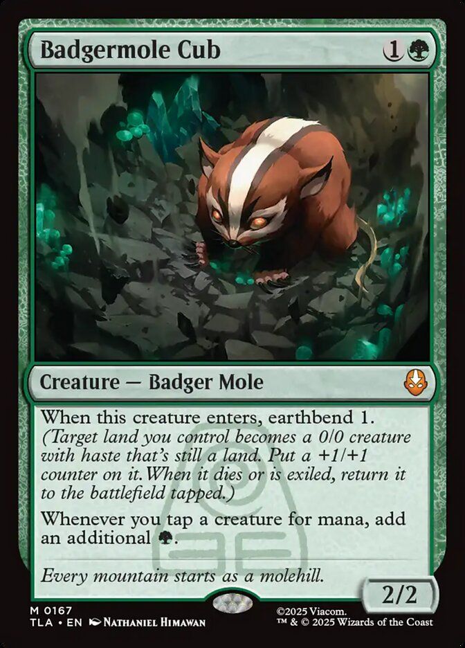 Badgermole Cub mtg card
