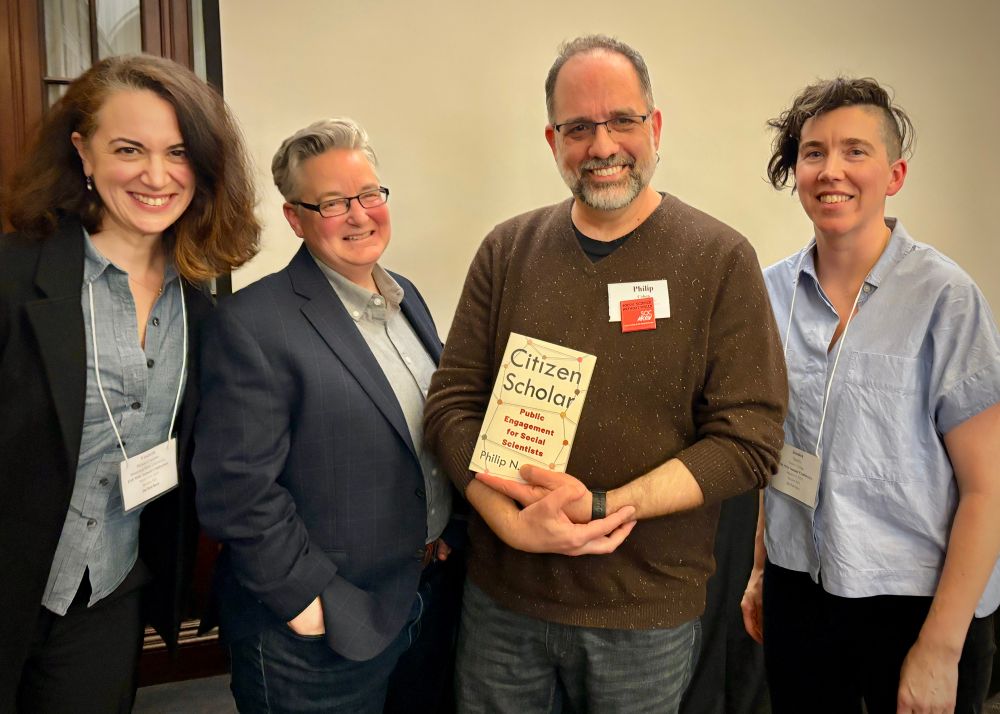 Me and the tagged scholars posing for a group pic