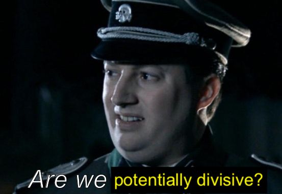 Are we potentially divisive?