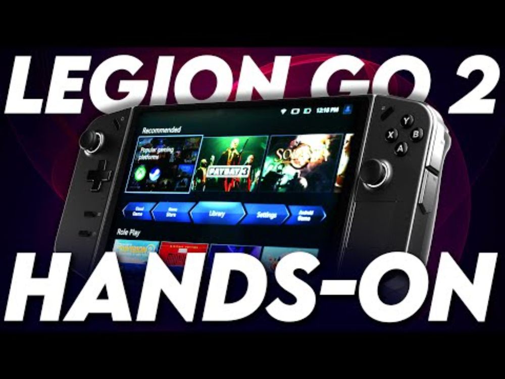We actually switched it on! - Legion Go 2 Hands-On Preview (CES 2025)