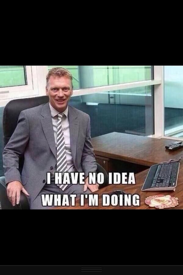 David Moyes beating Manchester United 