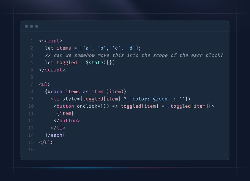 screenshot of code showing the situation in question