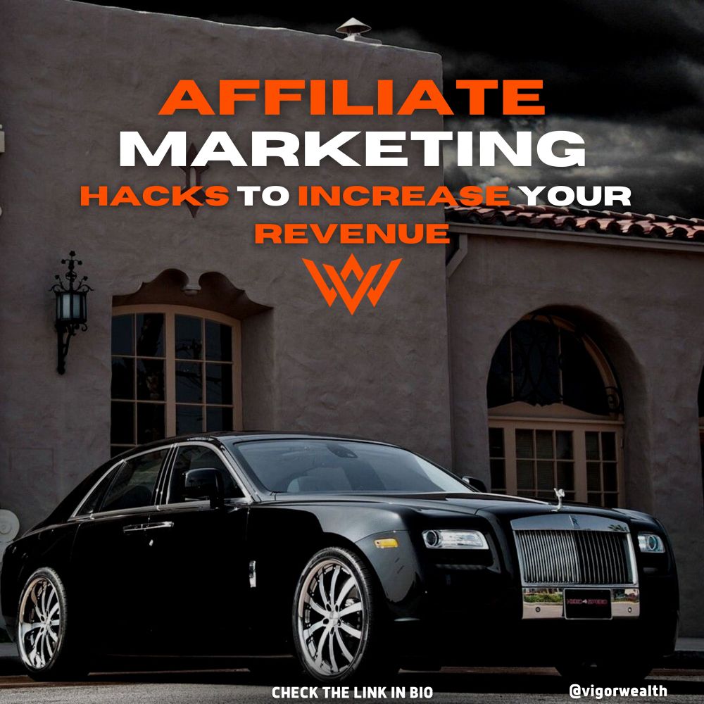 @vigorwealth luxury Rolls-Royce vehicle parked in front of upscale estate home, representing affiliate marketing revenue growth and high-income lifestyle from successful online business strategies