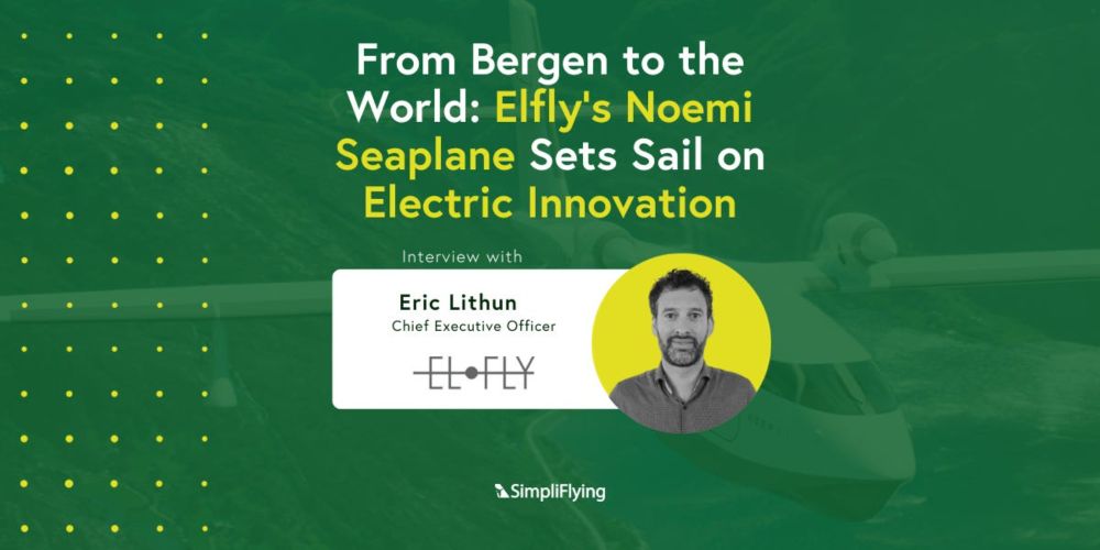 From Bergen to the world: Elfly's Noemi seaplane sets sail on electric innovation