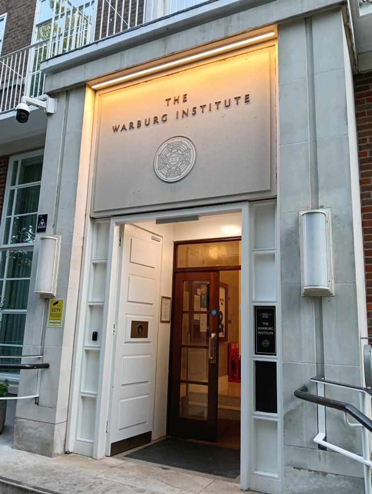 Entrance to the Warburg Institute