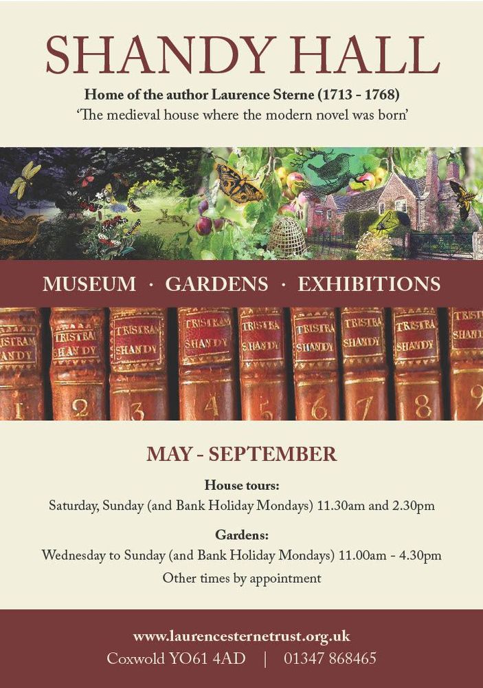 Leaflet advertising Shandy Hall
