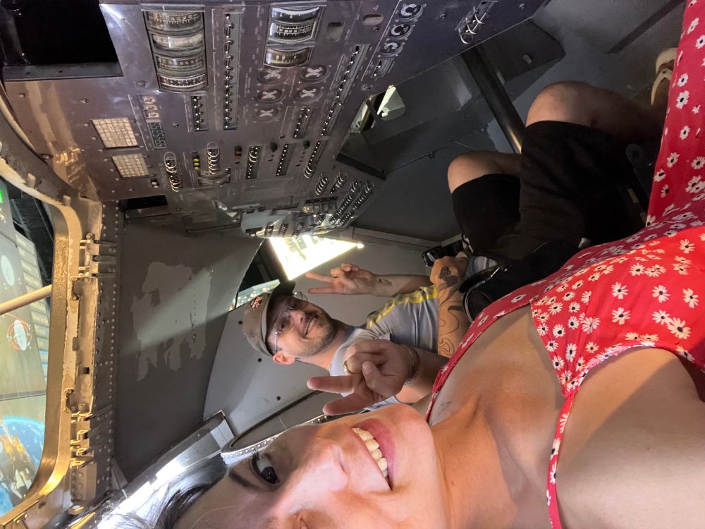 Blasting off into the great unknown..always smiling as we take off on our next great adventure 💖💖💖