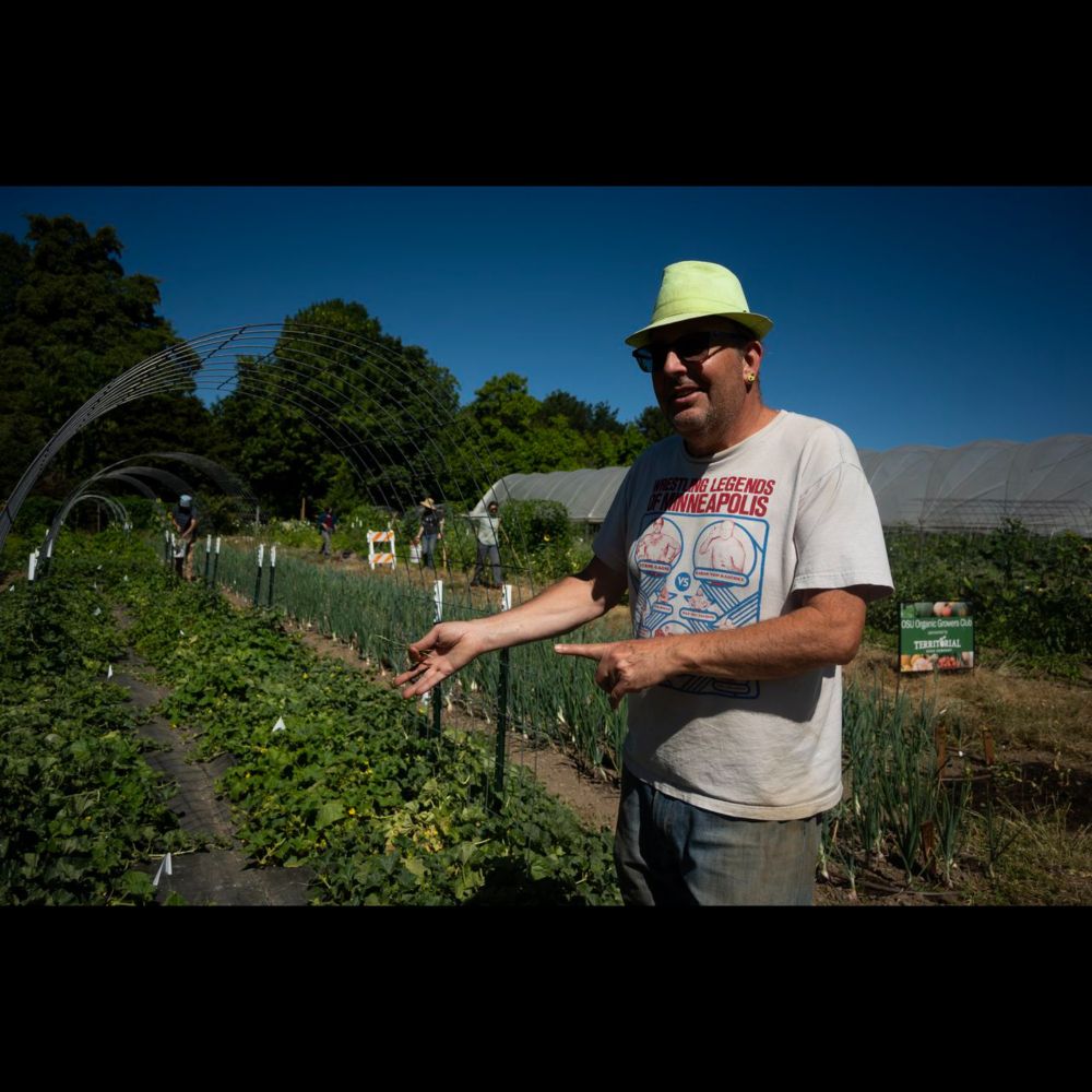 Rock star turned soil scientist channels ‘resistance’ through organic farming