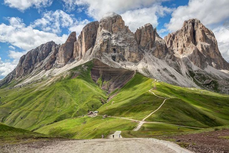 Sassolungo, Val di Fassa, Dolomites. Trentino, Italy