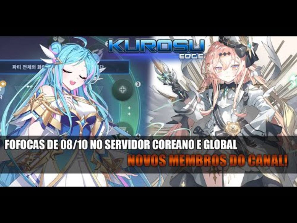 GRAND CHASE: PROMESSA É DIVIDA! - Conteúdos do KR e do Global em 08/10 + 260 membros no canal!