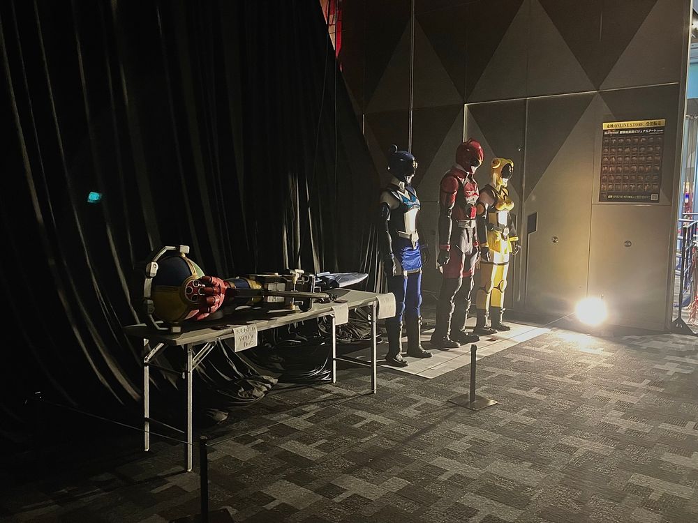 非公認戦隊アキバレンジャーの堂々たる展示