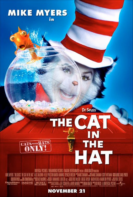 Movie poster for the movie "The Cat in the Hat" (2003)