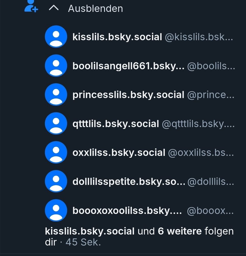 7 spam accounts die reinfolgen