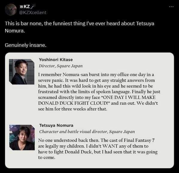 A dude having a normal one.