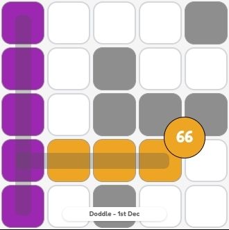 Doddle board for today 