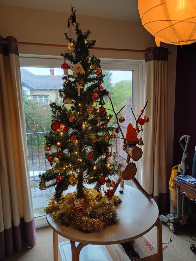 christmas tree with ornaments