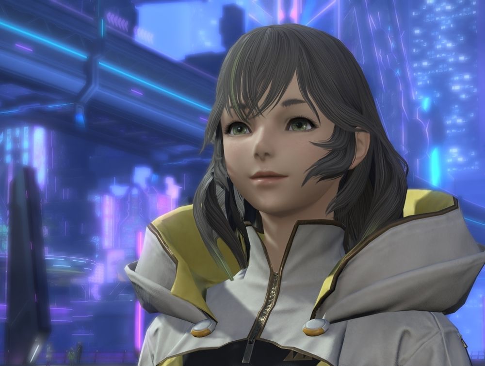 A content and smiling Sphene 