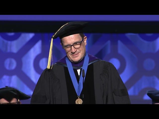 Honorary Degree Recipient — Nathan Fillion | Convocation 2025 | Concordia University of Edmonton