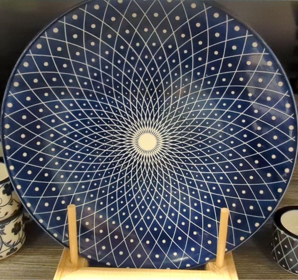 Psychedelischer Teller von R&B