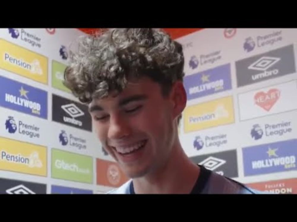 Brentford 0-2 Spurs Archie Gray Interview | Brentford v Tottenham Hotspur Premier League COYS THFC