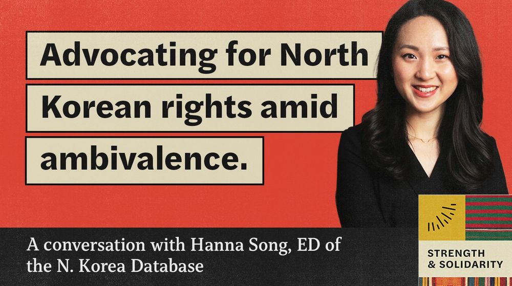 Photograph of the Executive Director of the Database Center for North Korean Human Rights