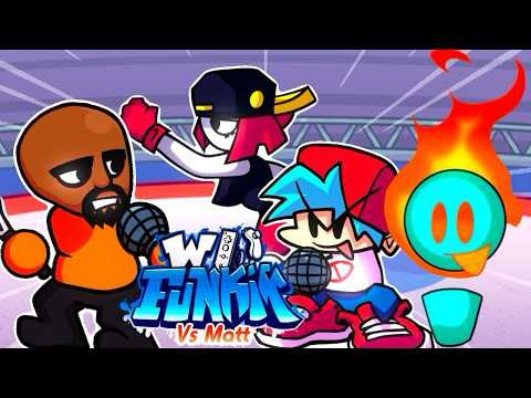 This FNF Mod's BREAKING MY FINGERS! Wii Funkin: Vs. Matt V3 PART 1