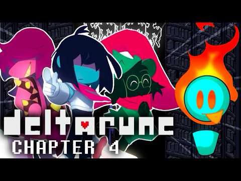 DELTARUNE Chapter 4 Is The BEST CHAPTER By Far! FULL First Blind Playthrough