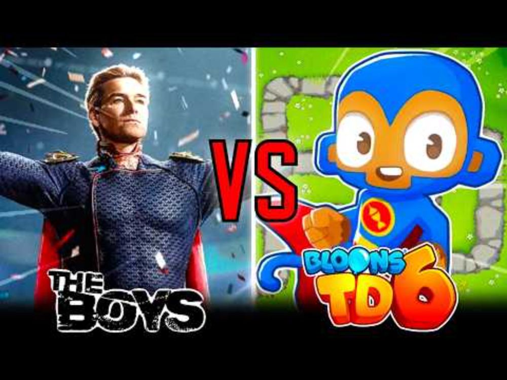 Homelander Vs. Super Monkey: Who Wins? (The Boys Vs. Bloons TD Powerscaling)