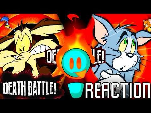 Toon Force Is ABSOLUTELY BONKERS! Wile E. Coyote Vs. Tom Cat DEATH BATTLE Reaction