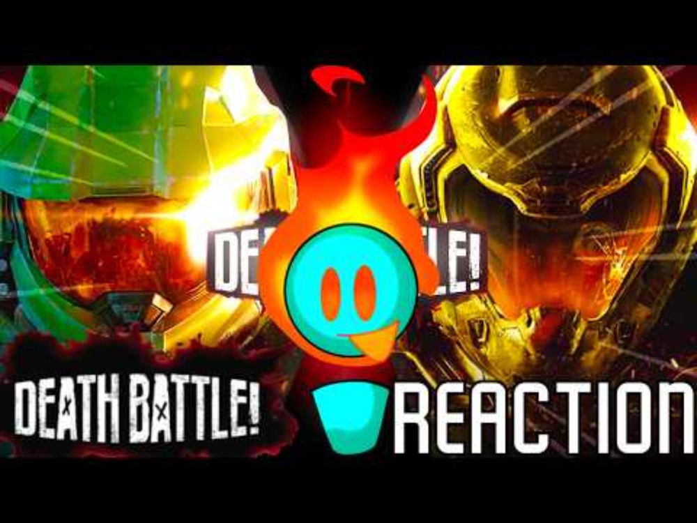 RIP AND TEAR!!! Master Chief Vs. Doom Slayer REMATCH Death Battle Reaction (Halo Vs. Doom)