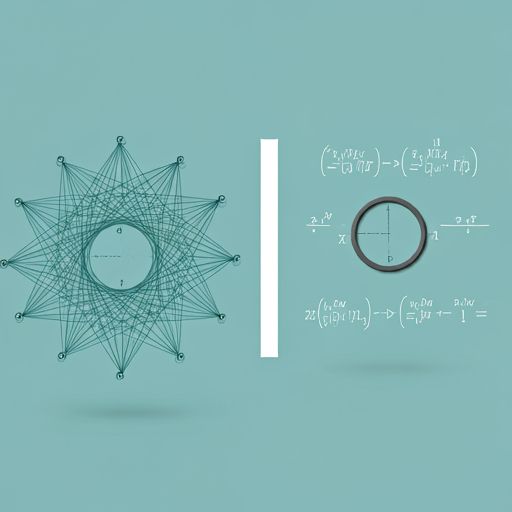 Image depicting a complex AI algorithm vs. a traditional algorithm created with Human Intelligence (generated by Gemini)