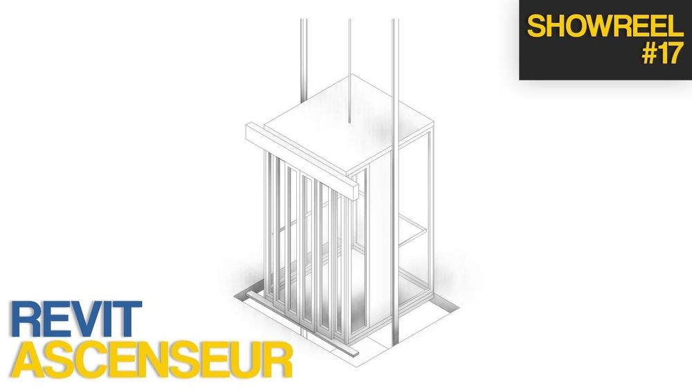 Présentation ascenseur paramétrique pour Revit