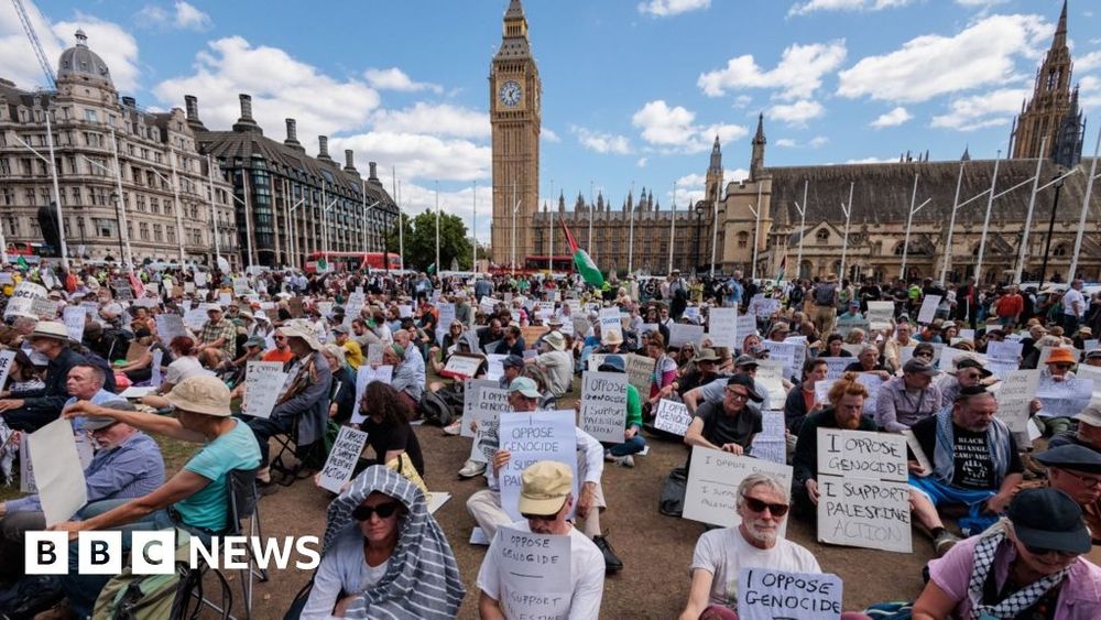 Police say the majority of arrests were for displaying placards in support of the banned group.