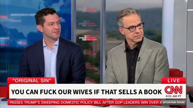 Jake Tapper and that other fuckwad can eat a boxful of dicks.