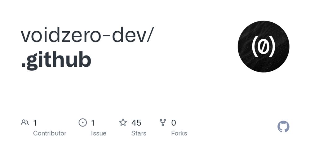 GitHub - voidzero-dev/.github