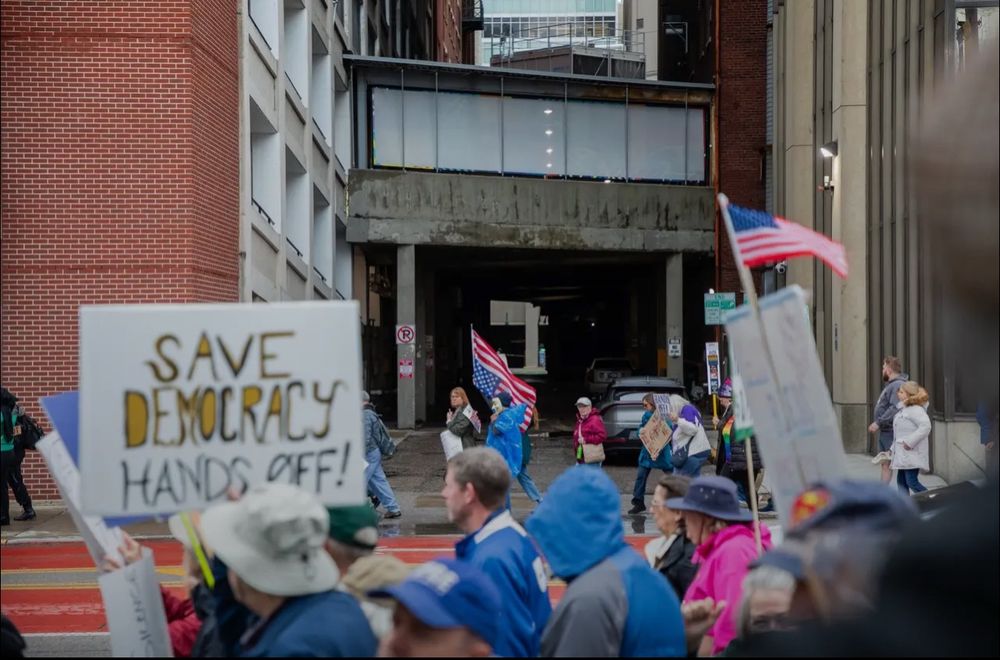 Save democracy. Hands off!