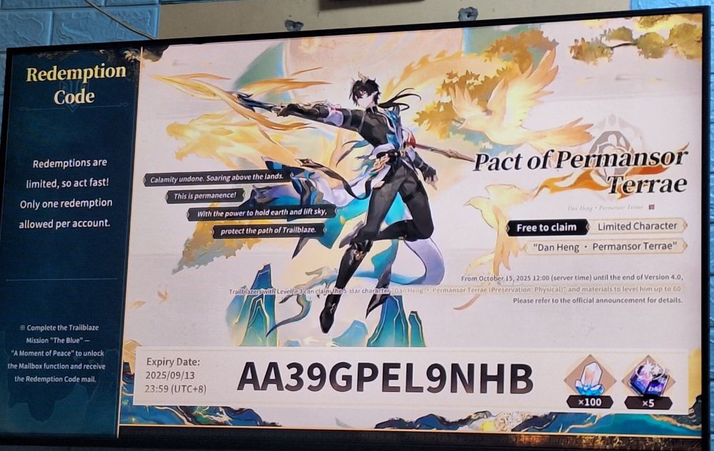 Danheng's new Dragon Form, have taller build, tied long hair, golden horns, and real dragon tail 😭😭😭