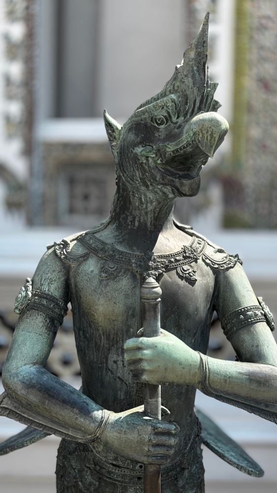 Statue du Grand Palais à Bangkok