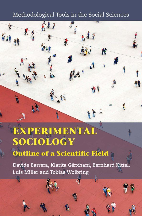 Cover image of Experimental Sociology by Barrera, Gërxhani, Kittel, Miller and Wolbring.