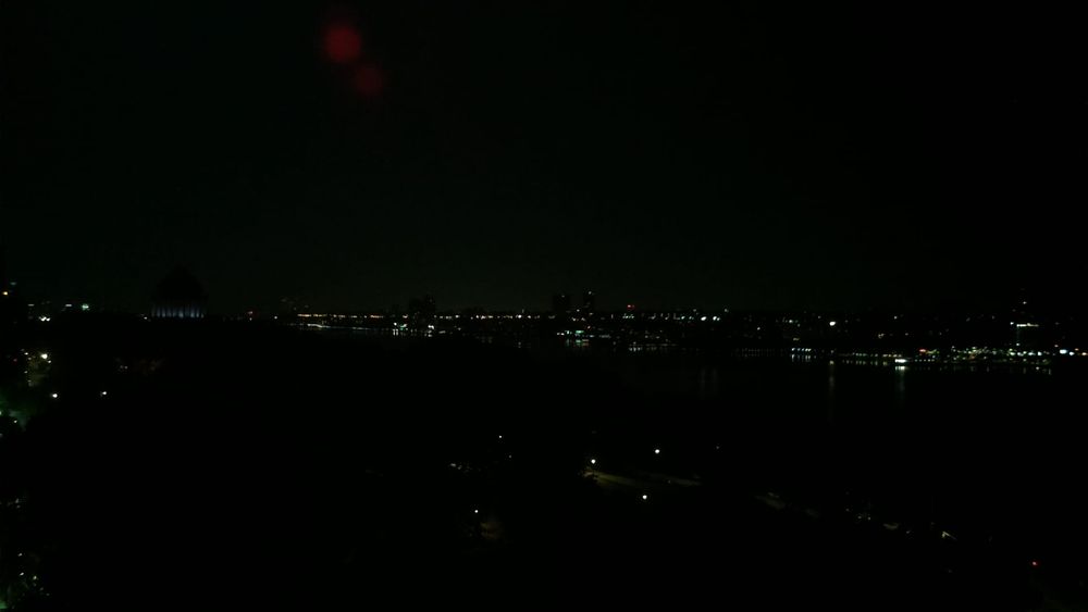 A photo of the Hudson river, at about (40.81, -73.96), taken at 8/9/2025, 3:04:57 AM.