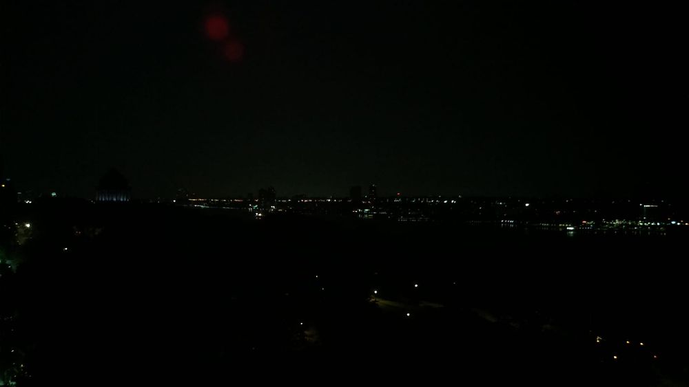 A photo of the Hudson river, at about (40.81, -73.96), taken at 8/11/2025, 4:46:57 AM.