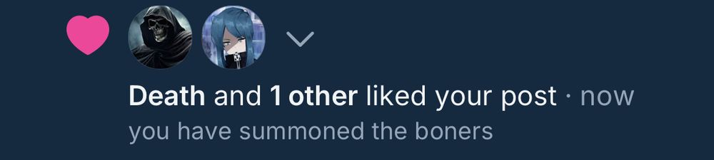 Death has liked your post