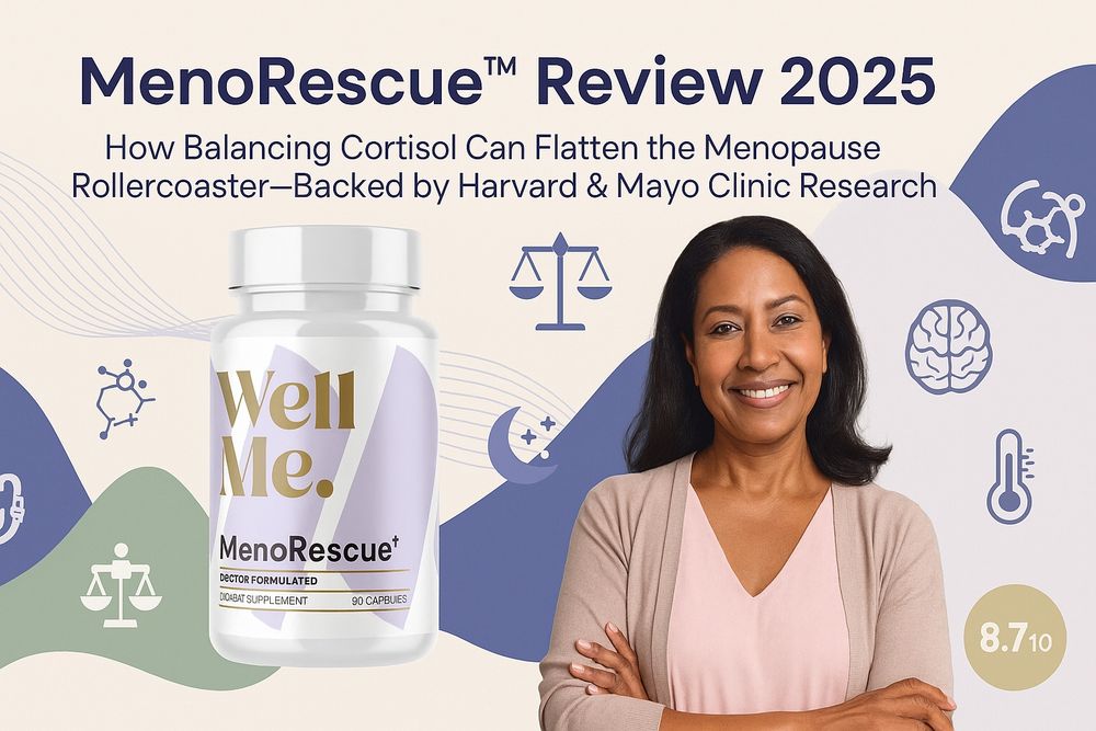 “Scientific research from the Journal of the North American Menopause Society showing cortisol’s role in menopause symptoms.”