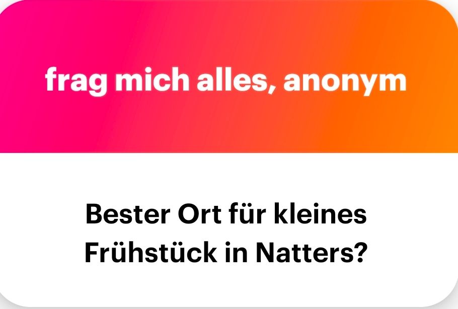 Bester Ort für kleines Frühstück in Natters