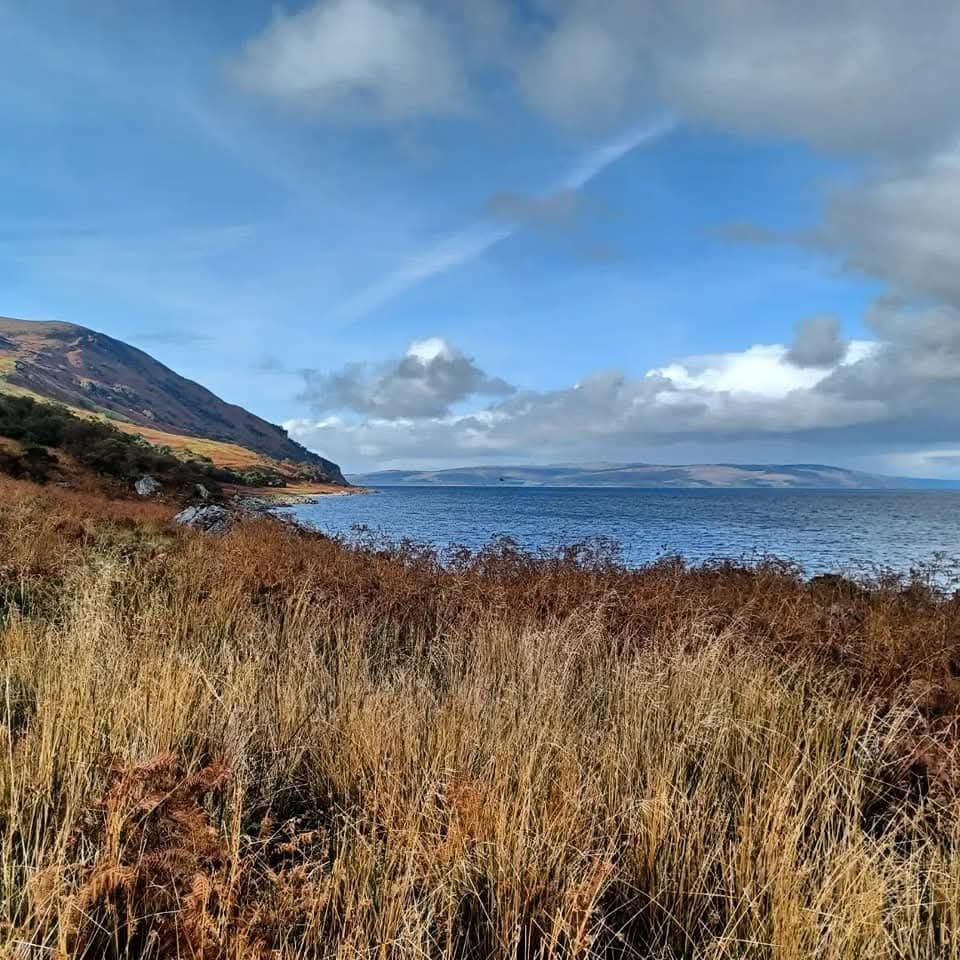 A view of the rugged coastline of the North east of Arran
 