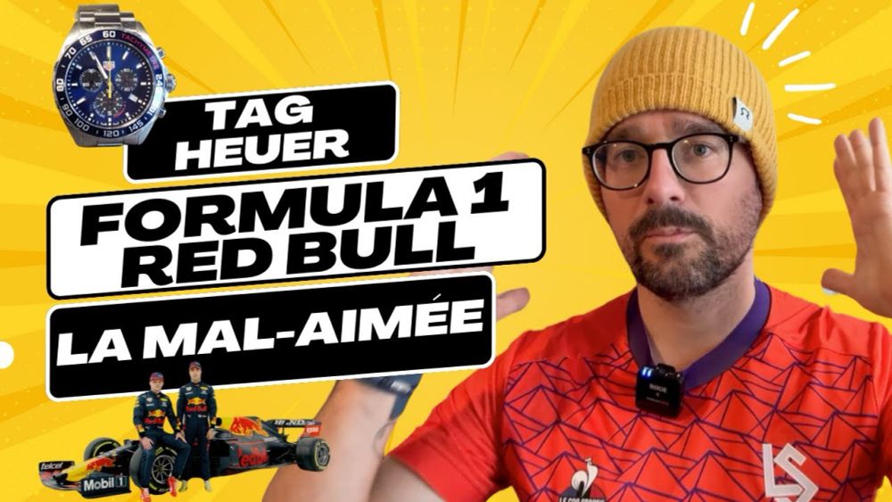 Tag Heuer - Formula 1 Red Bull - La mal-aimée