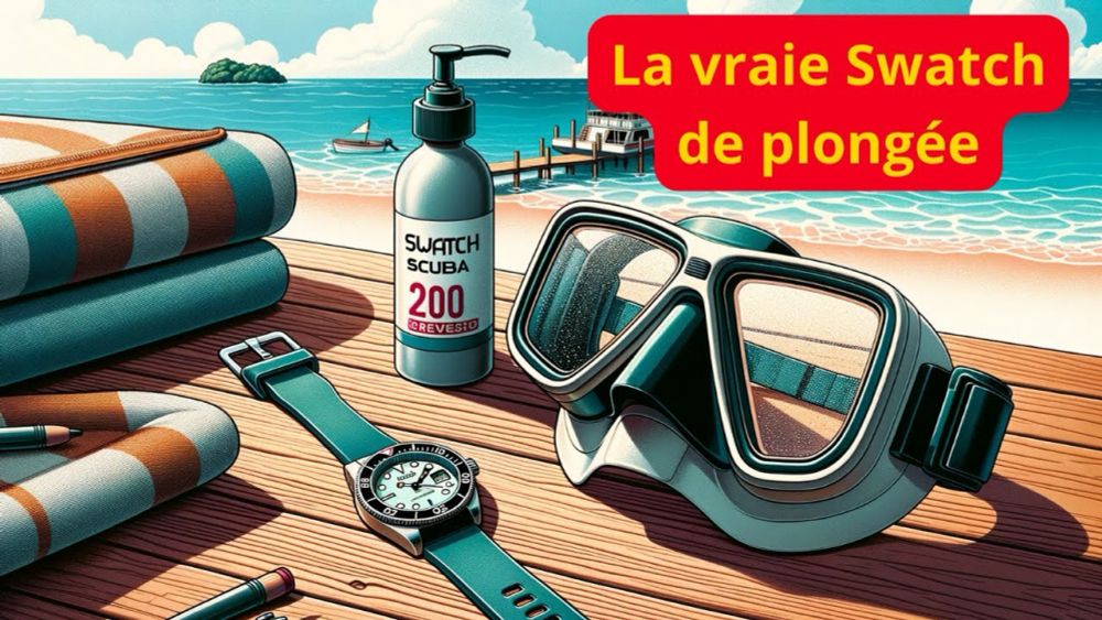 Swatch Scuba 200 : La véritable montre de plongée Swatch #SwatchBlancpain