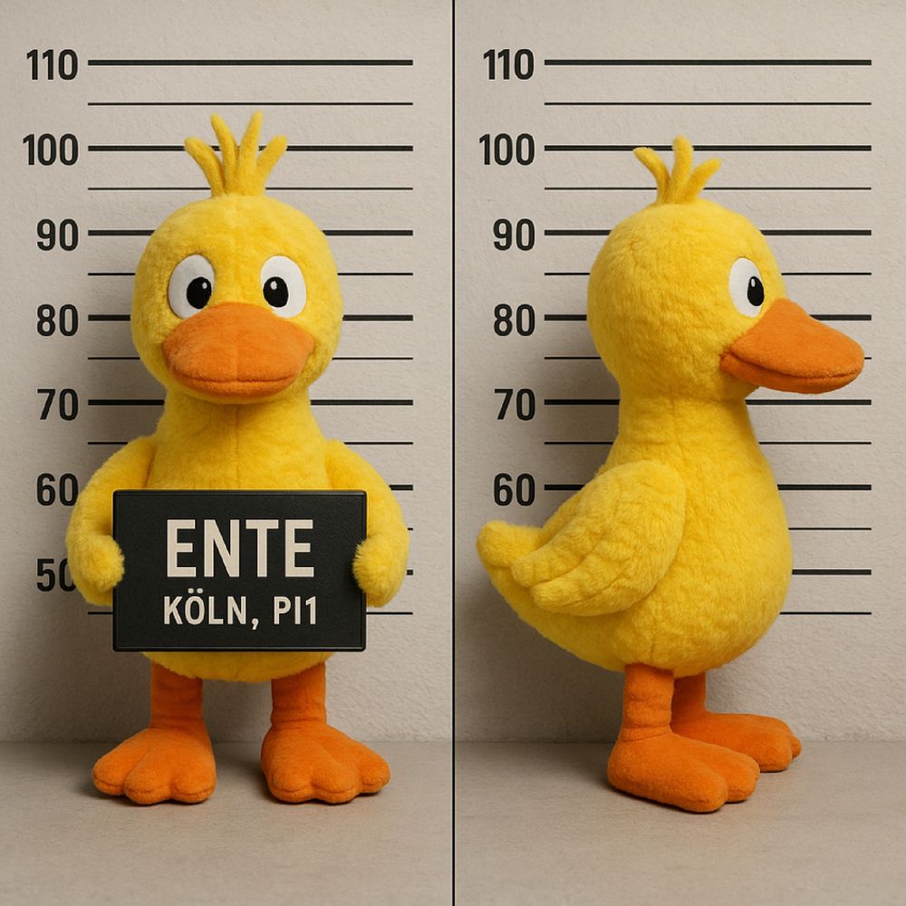 Täterfotos der Ente