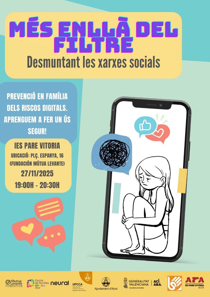 Conferencia: Més Enllà del Filtre "Desmuntant les xarxes socials" UPCCA